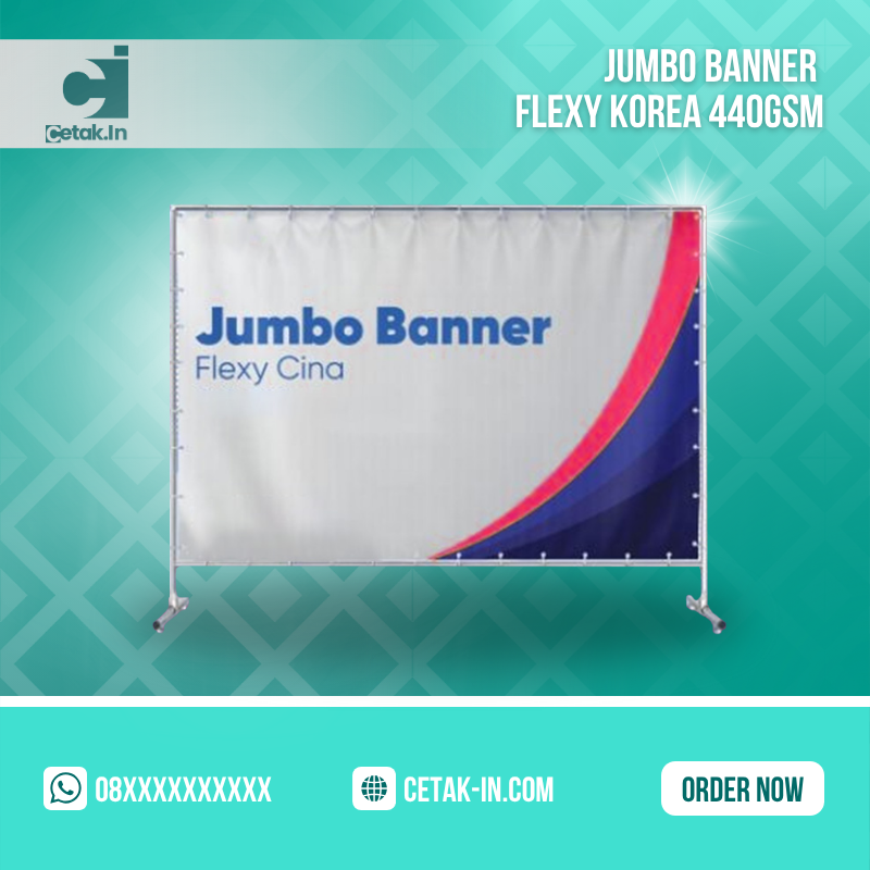 Jumbo Banner Flexy Korea 440gsm