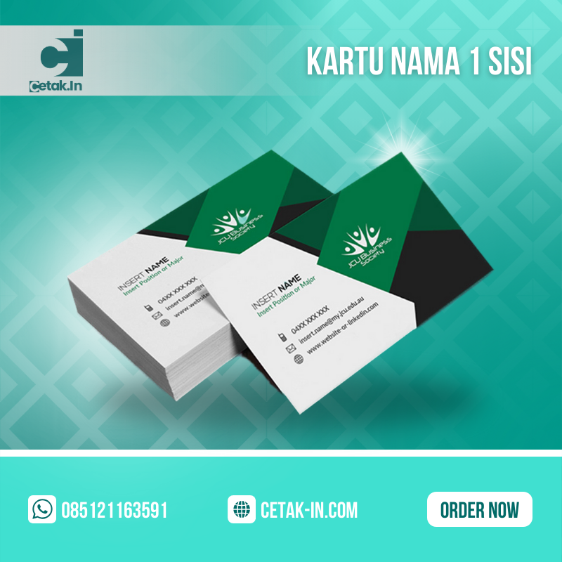 Kartu Nama 1 Sisi