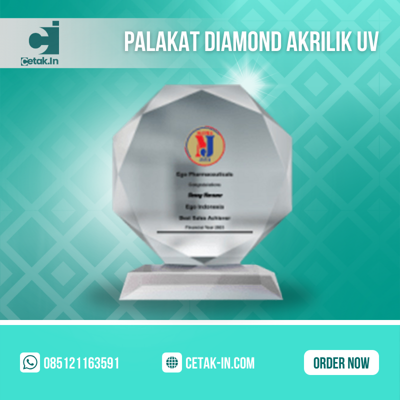 Plakat Diamond Akrilik UV