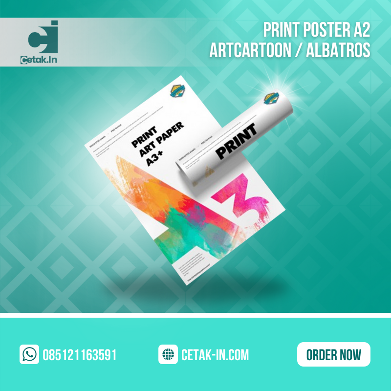 Print Poster A2 Artcartoon / Albatros