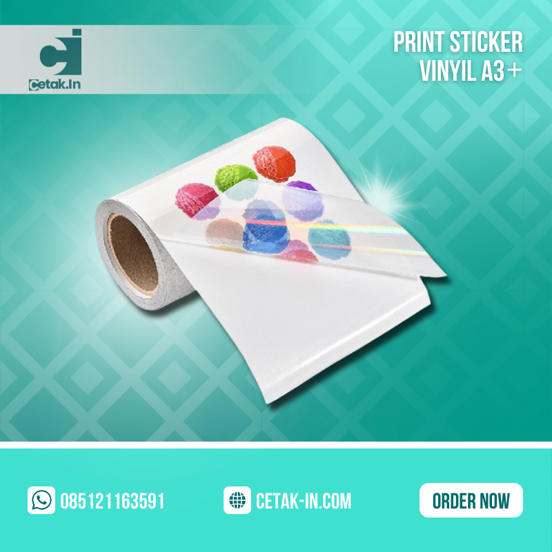 Print Sticker Vinyil A3+