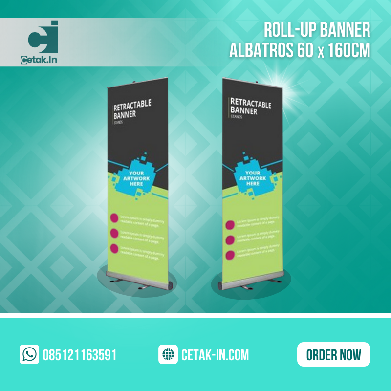 Roll Up Banner Albatros 60x160cm