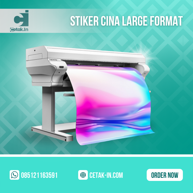 Sticker Cina Large Format