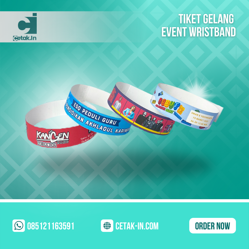 Tiket Gelang Event Wristband