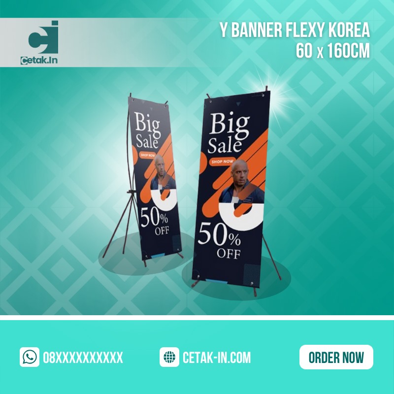 Y Banner Flexy Korea 60x160cm